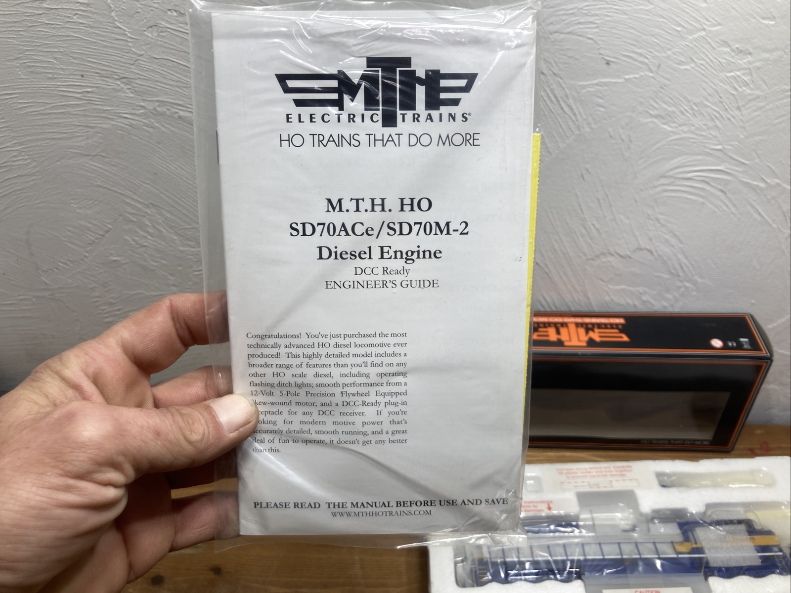 MTH HO Scale SD70M-2 Electro Motive Division Road#76 NEW Never Used DCC Ready