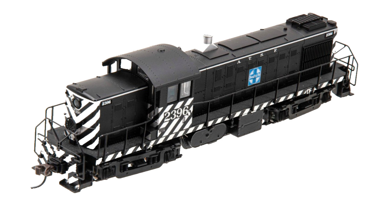 Atlas Classic HO Scale #8852 Alco RS-1 Locomotive Santa Fe ATSF 2396