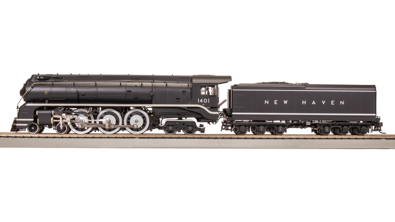 Broadway Limited 7870 HO New Haven I-5 Original Block Lettering Steam #1401