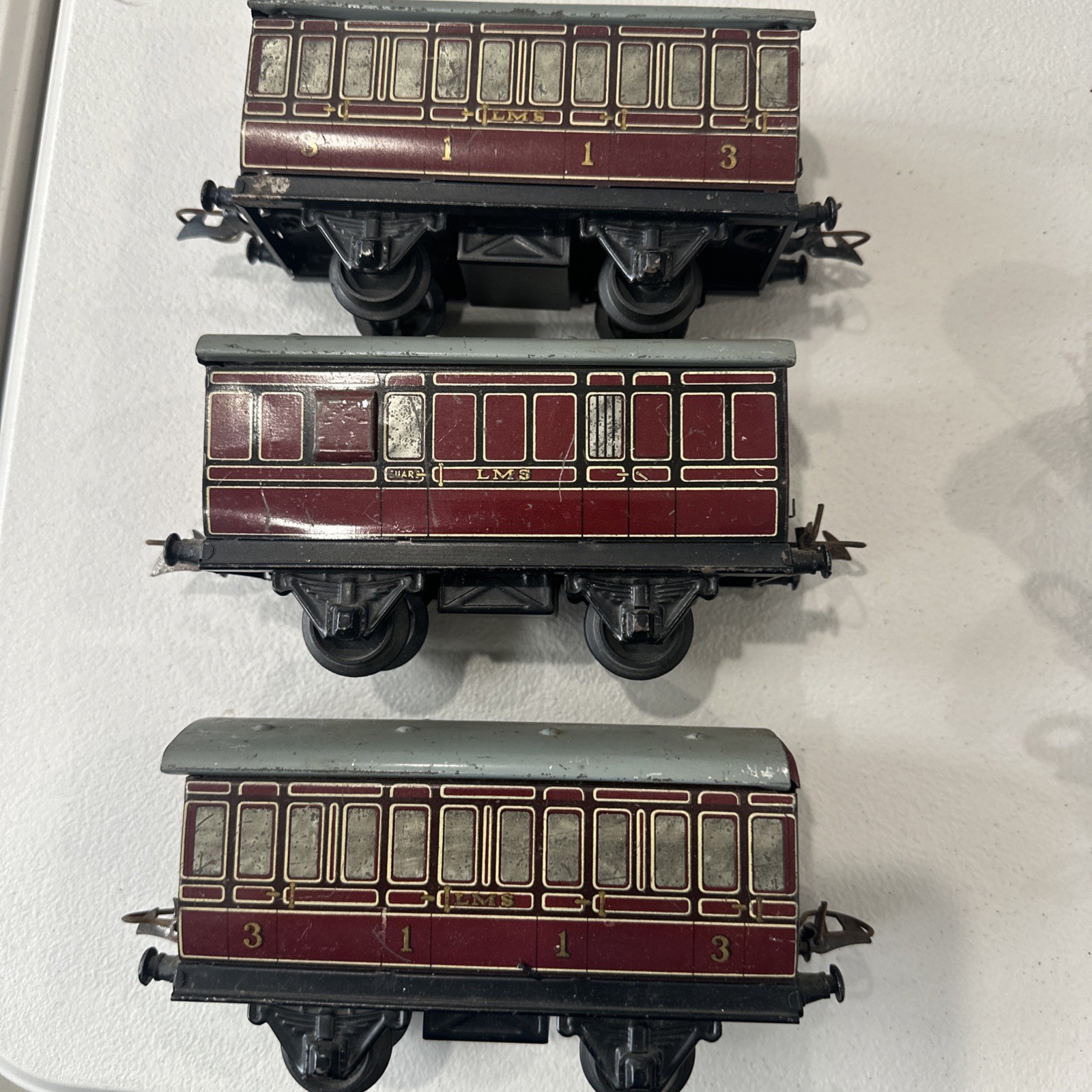 Vintage Hornby Series O Gauge LMS No. 2270 Type 101 Locomotive Clockwork Train
