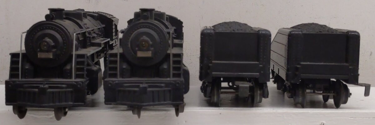 Marx & Others Vintage S Gauge Assorted Steam Locomotives & Tenders: 1666 [4]
