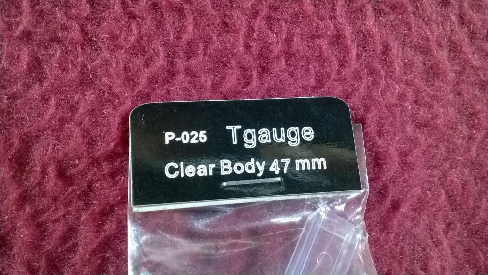 EINSHINDO T SCALE/GAUGE 1:450 P-025 47MM CLEAR BODY – NIP
