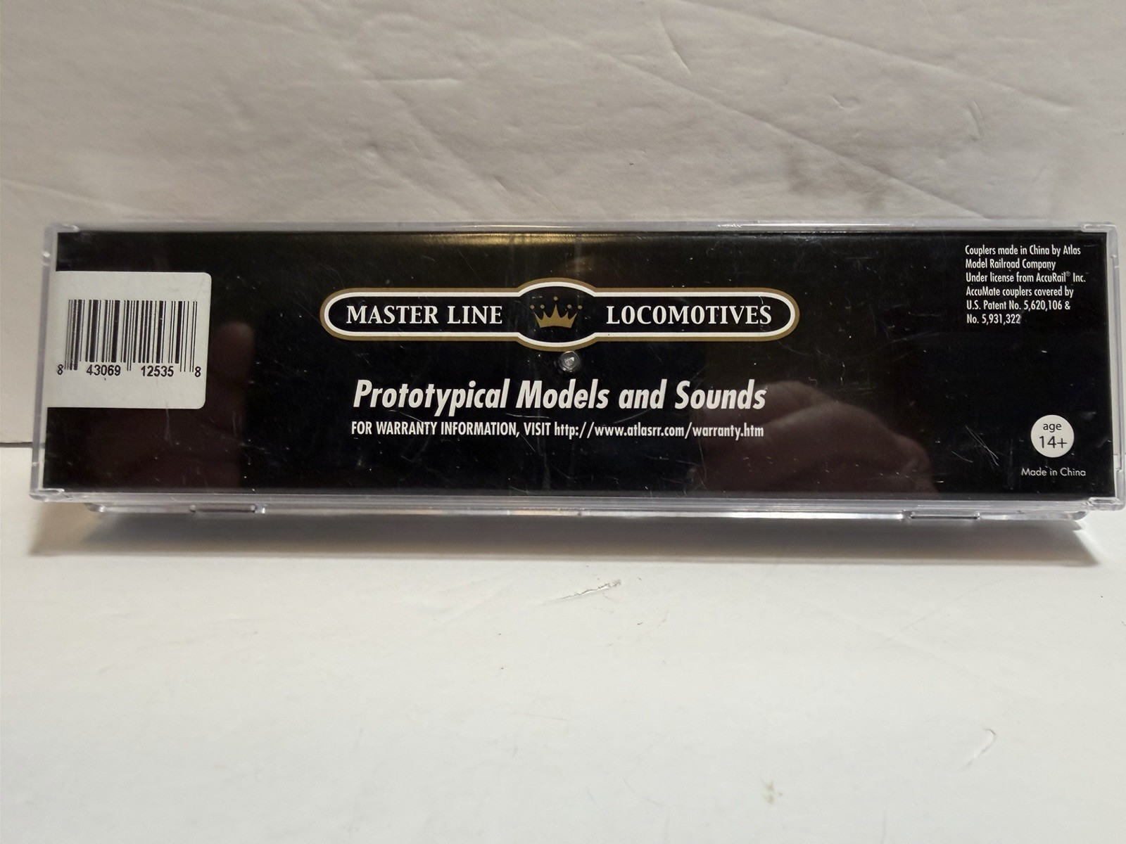 N Scale Atlas Dash 8-40cw #747 DCC & SOUND & Atlas Caboose