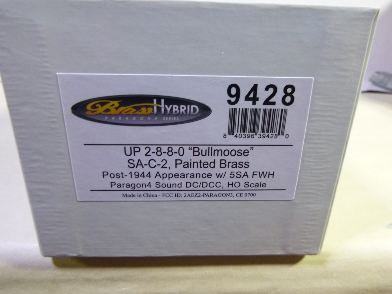 HO-Broadway Limited Imports – Bull Moose Post-1944 BRASS HYBRID-PAR 4/ SMOKE/DCC