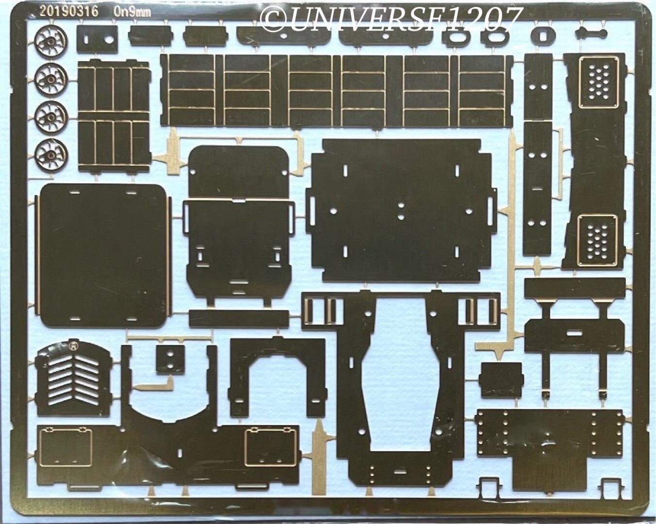 0n18 Scale PH Lightweight Diesel Locomotive & Freight Car Kit On18/O9 9 mm Gauge