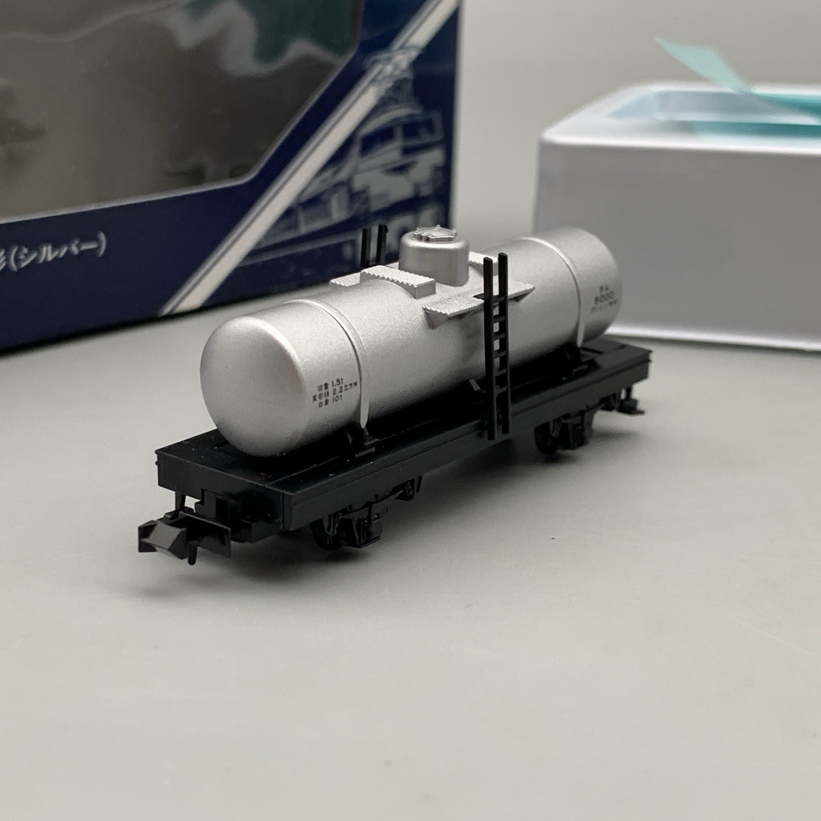 Vintage Tomix 2755 JNR Freight Car TAMU 6000 Silver N Gauge Japan RARE