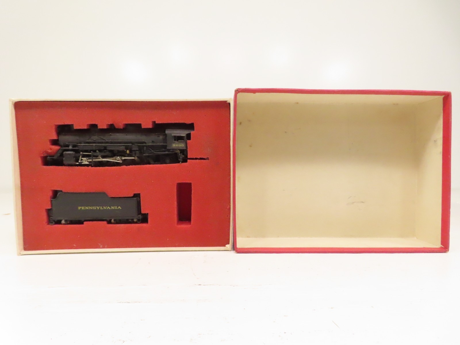 Key Imports HO Brass PRR L-2s Loco 2-8-2 Factory Painted LN 12815