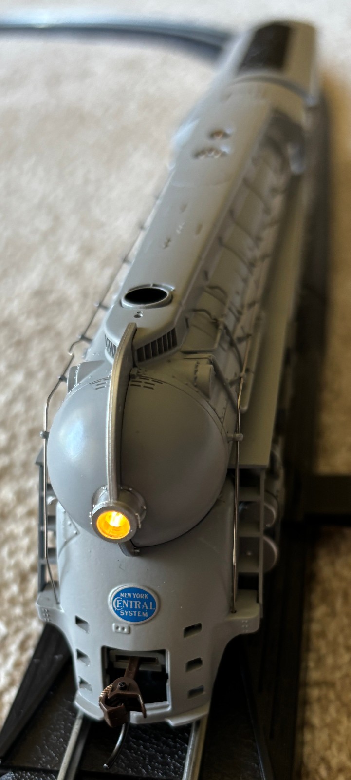Bachmann HO NYC Dreyfuss Hudson 4-6-4 DCC 20th Century Limited Steam Engine 5450