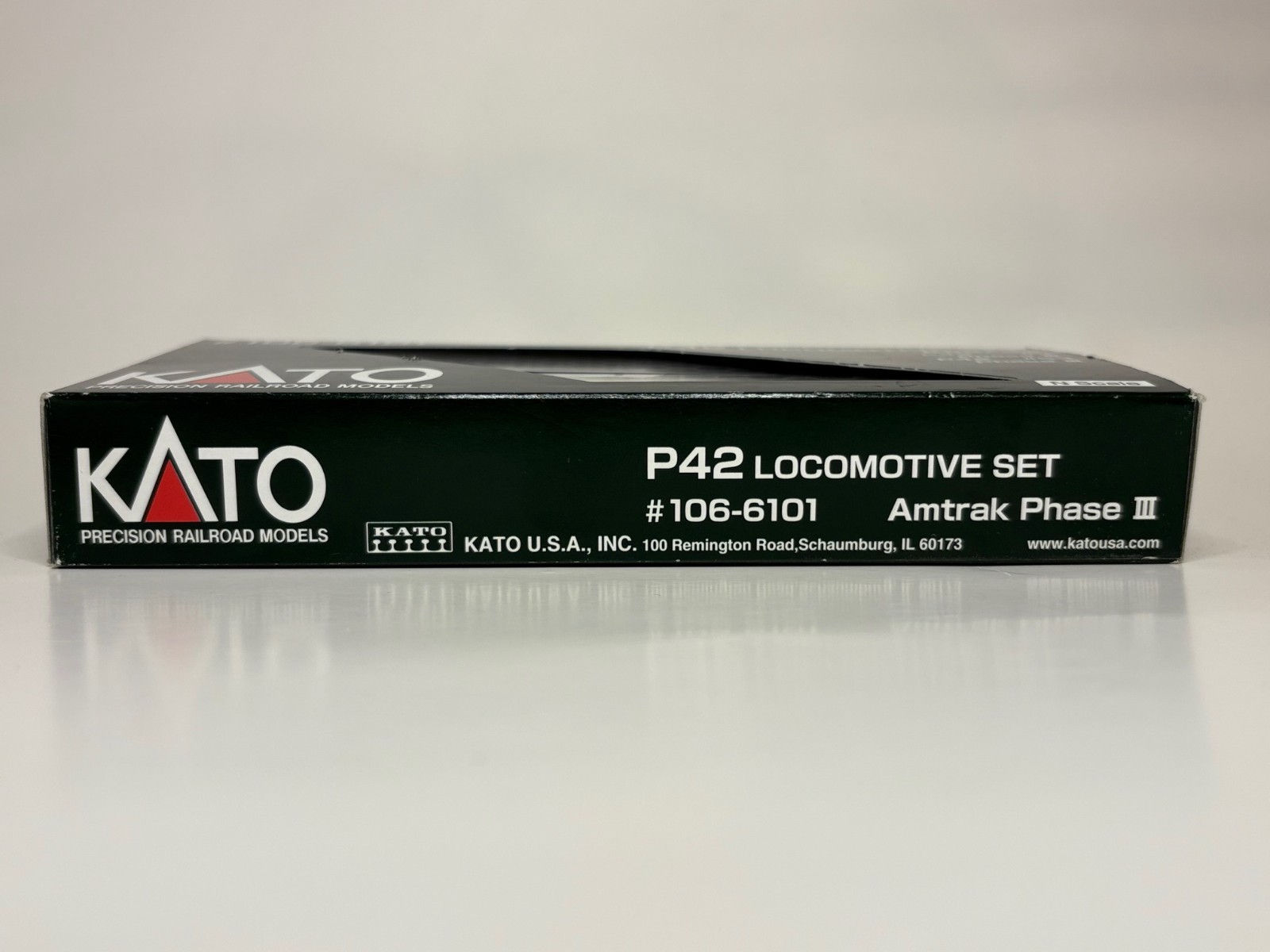 Kato n scale Amtrak P42 Phase III Set of 2 #9, #53 Very Clean! MPN #106-6101