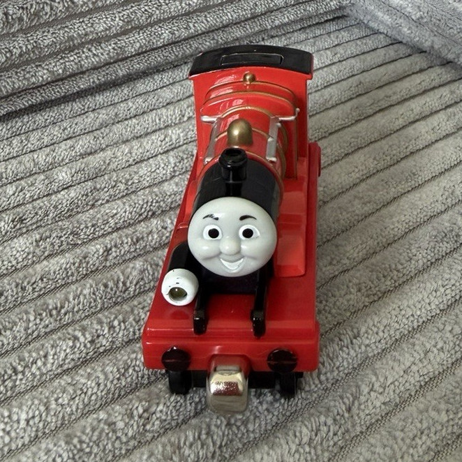 Thomas & Friends James Red Engine Take Along Mattel Tested Works