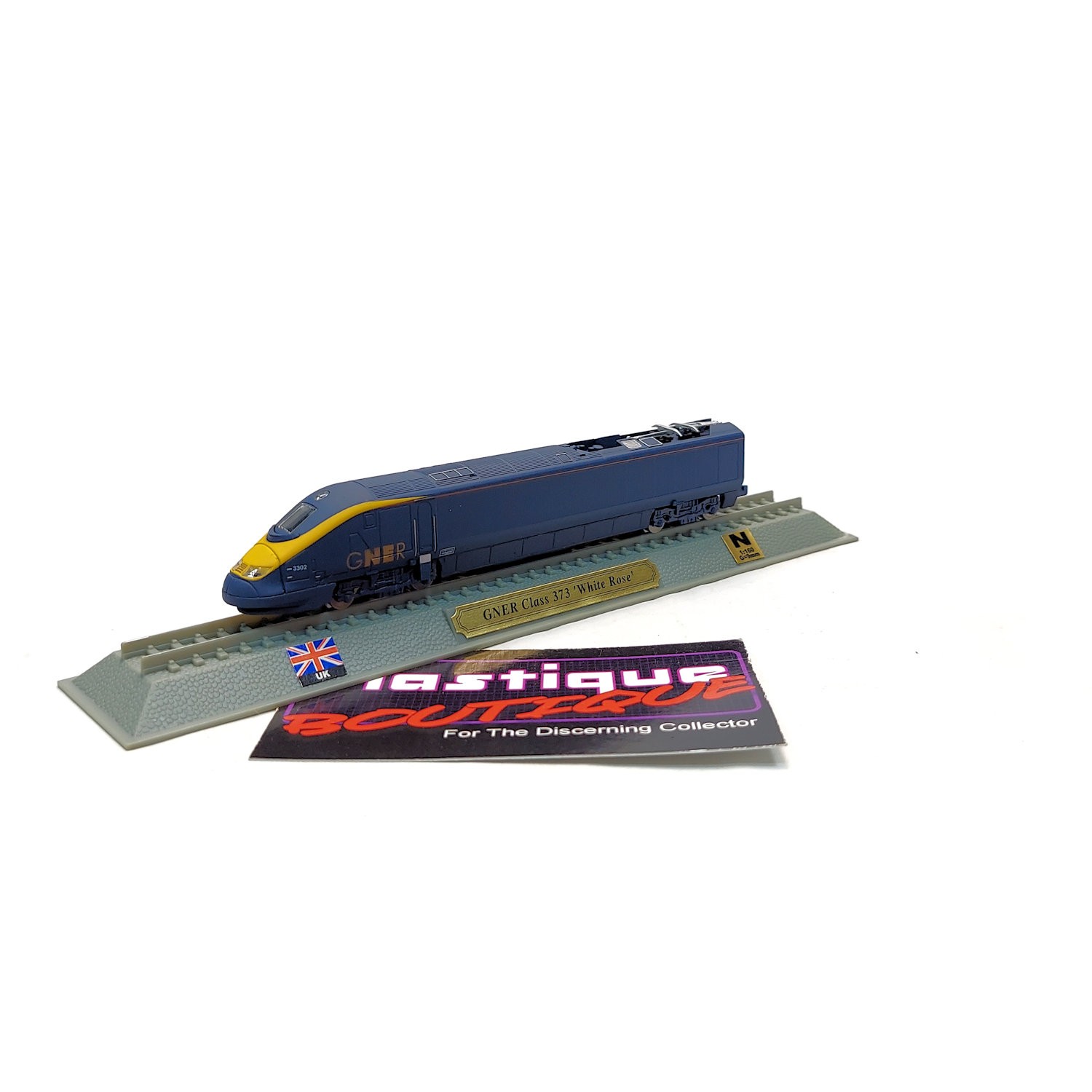 Del Prado GNER Class 373 White Rose 1:160 #15 STATIC MODEL LOCOMOTIVE TRAIN
