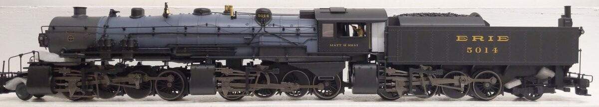 Lionel 2431850 O Gauge VISIONLINE Mr Muffins Erie Triplex Steam Locomotive #5014