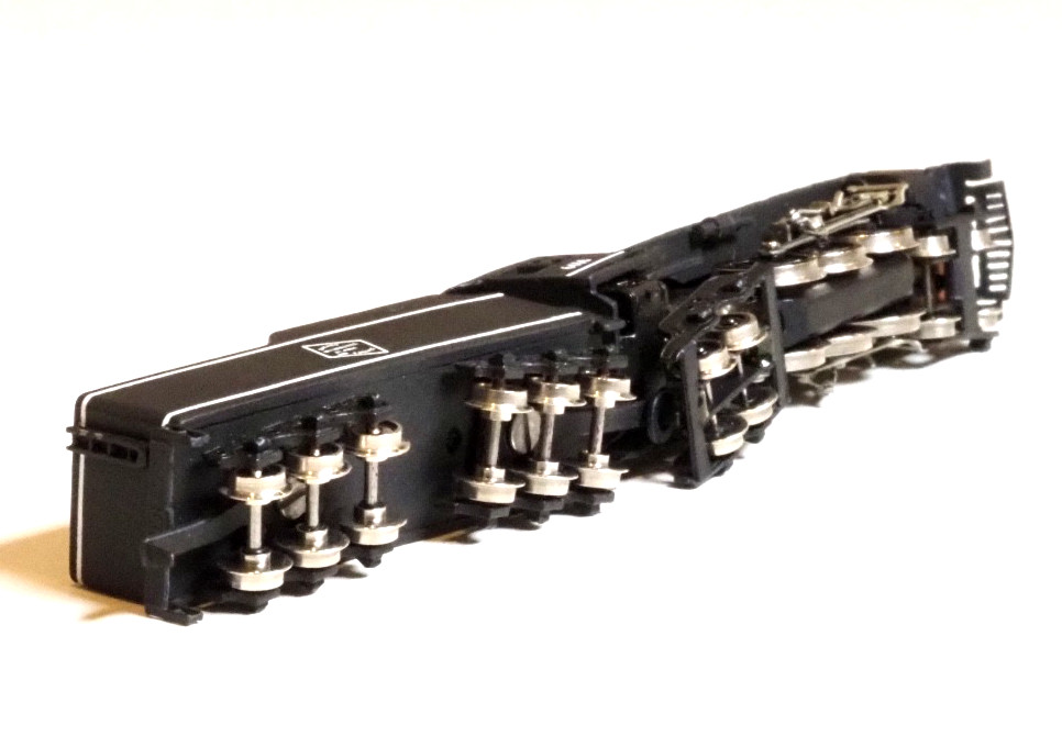 Brass Z-scale Steam Locomotive Milwaukee Hudson & 5 AZL Pullman Passenger cars