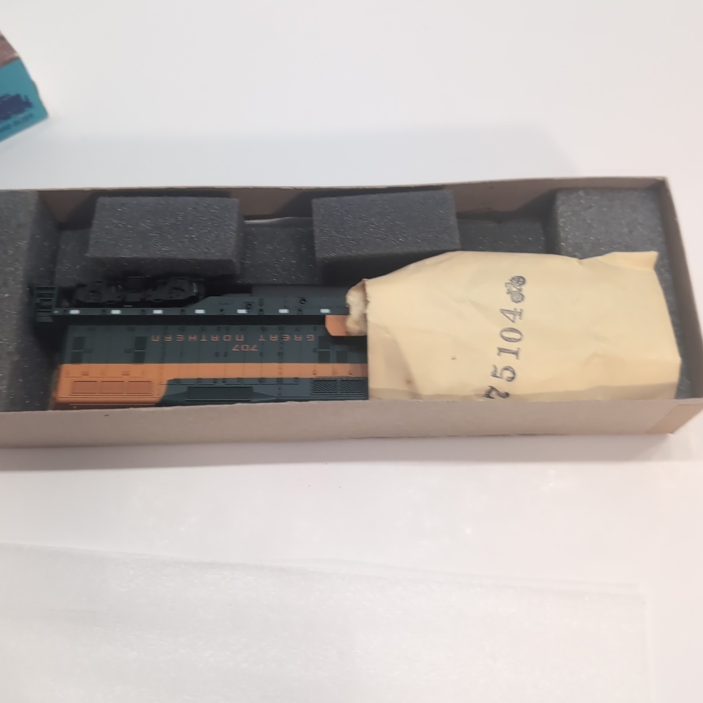 Athearn 3157 GP9 Diesel Locomotive Powered Great Northern #707 New Old Stock