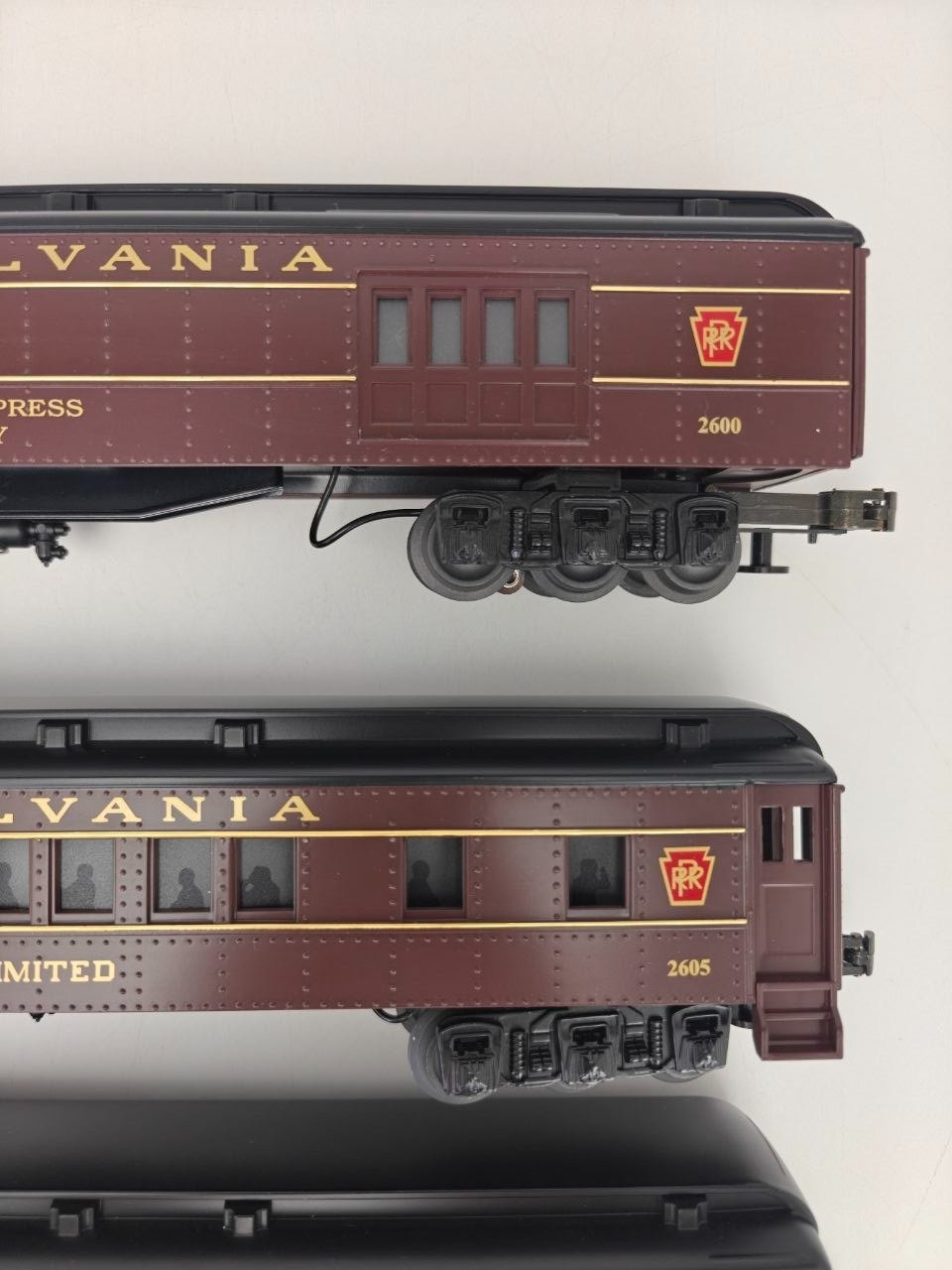 Williams Pennsylvania Broadway Limited M1026 60′ Madison 4-Car Set O Scale