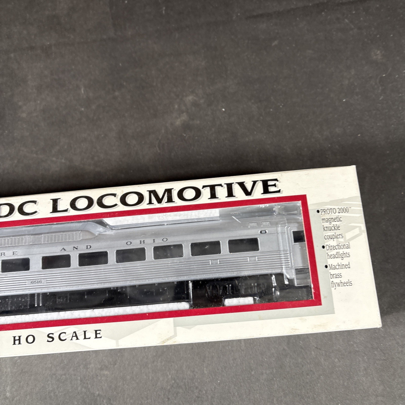PROTO 1000 30588 B&O #6516 HO SCALE BUDD RDC LOCOMOTIVE NEW OPEN BOX BALT OHIO