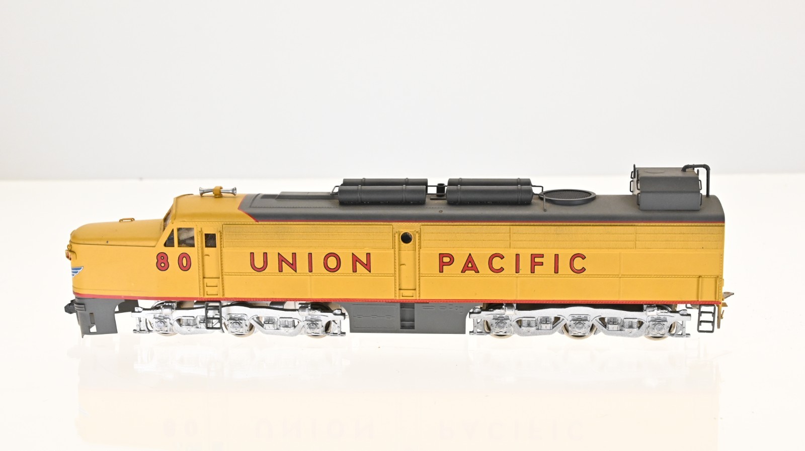 NJ Custom Brass Coal Turbine Union Pacific 80 HO scale