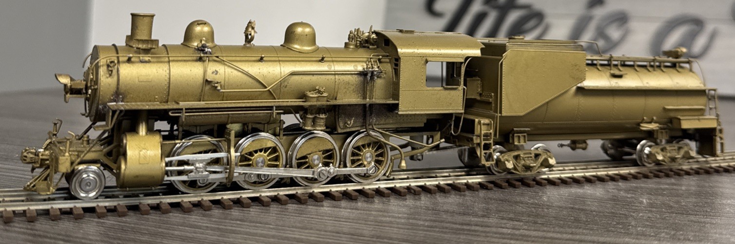 Sunset Models HO Brass #HO34 Consolidation Southern Pacific 2-8-0 C-10 – LNIB!