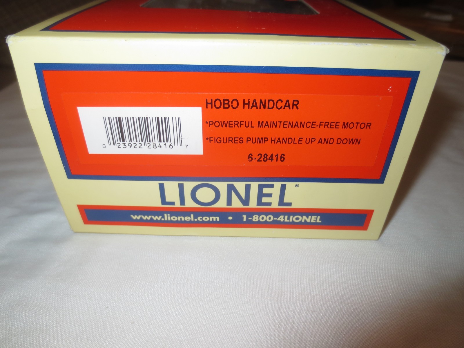 Lionel O Gauge Denver & Rio Grande Hobo Handcar 6-28416