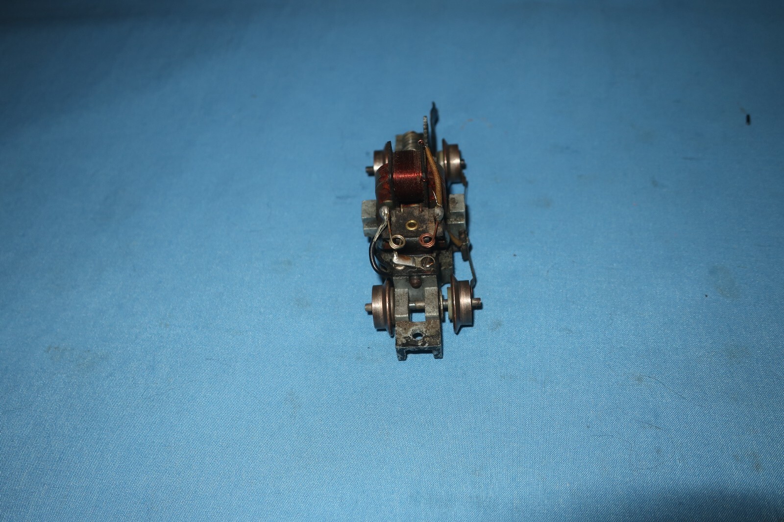 American Flyer #740 Handcar Motor/Chassis. Runs