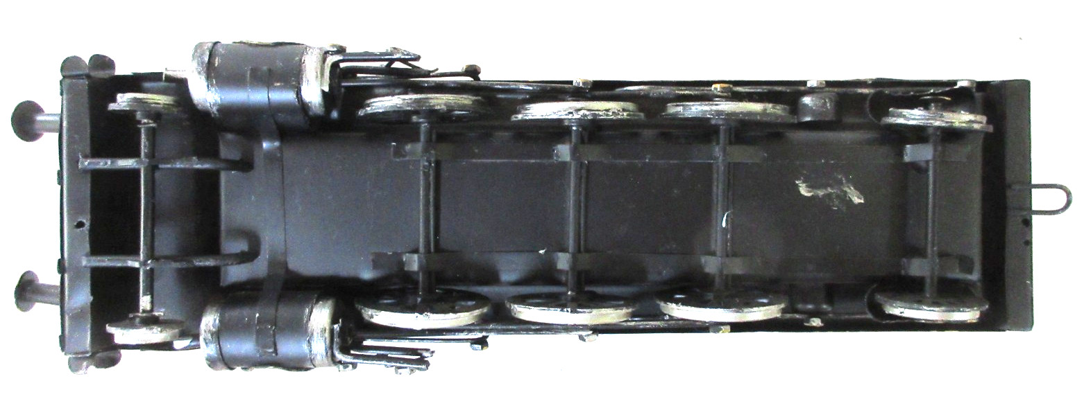 O SCALE SIZE CUSTOM MADE METAL 2-6-2 DISPLAY STEAM ENGINE