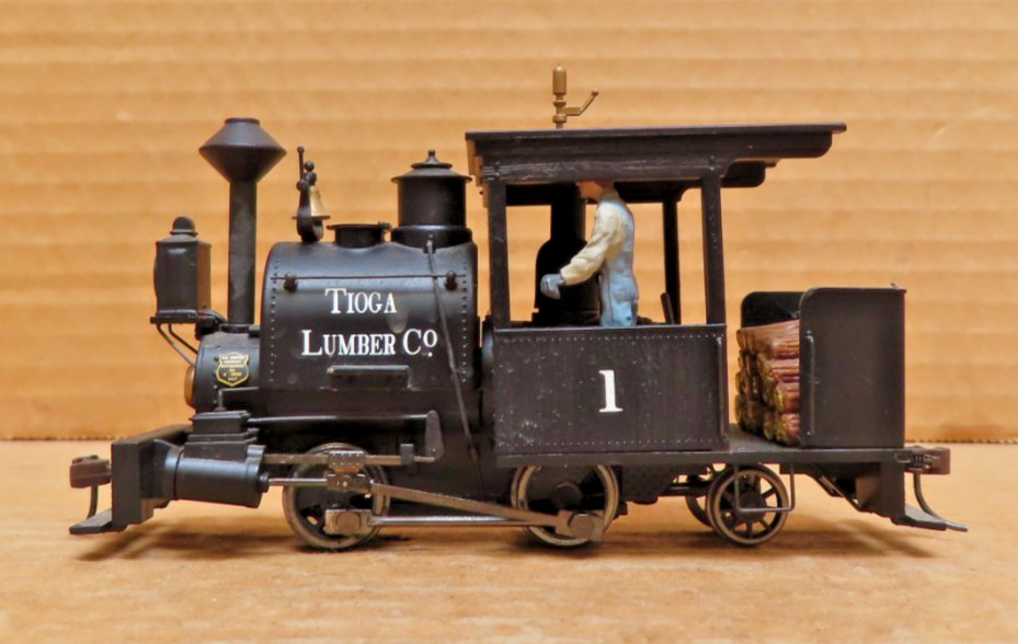 Bachmann 25559 Tioga Lumber 0-4-2 Porter Steam Locomotive #1 On30 Scale