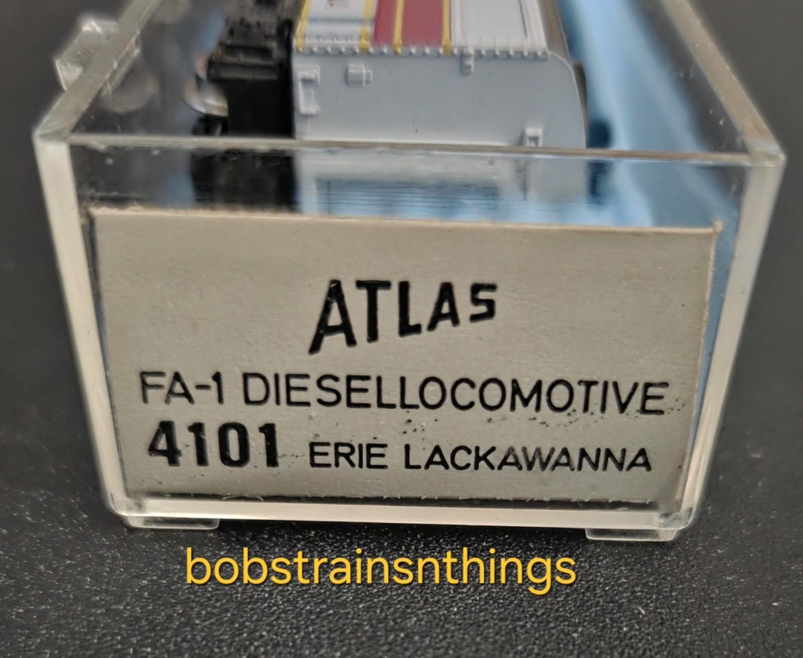 Atlas N Gauge #4101 FA-1 Erie Lackawanna Powered Engine Used “SEE DESCRIPTION”