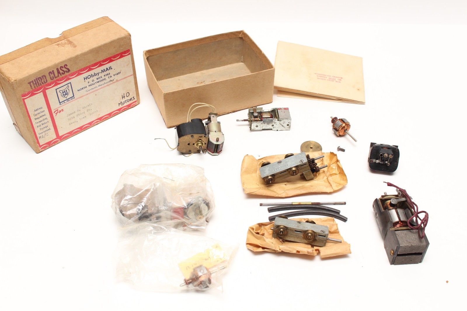 BRASS OPEN FRAME MOTORS POWER FR HO ON3 ON2 SN3 S KEMTRON PSC TENSHODO ROUDHOUSE