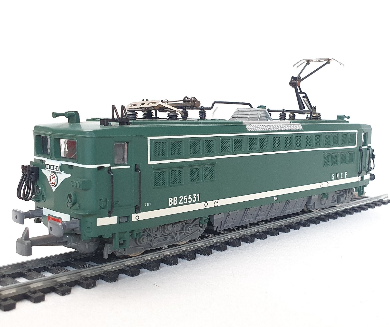 Jouef HO 1:87 SNCF French BB 25531 Medium ELECTRIC LOCOMOTIVE 8362 MIB`78 New!