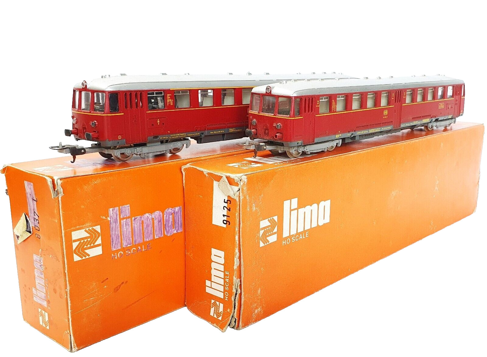 Lima HO 1:87 DB Deutsche Bundesbahn BR 515 & 815 MOTORIZED DIESEL UNIT Train MIB
