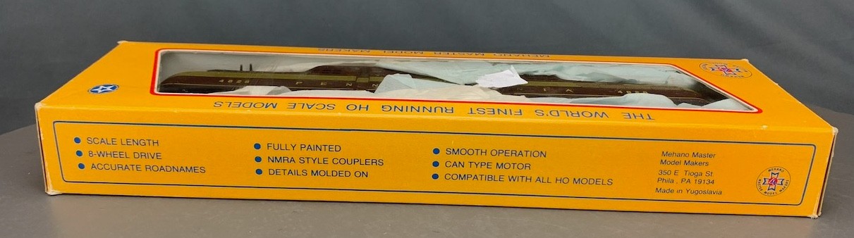 HO IHC Mehano GG1 Electric Locomotive PRR #4828 Tuscan 5 Stripe LNIB! HO8594