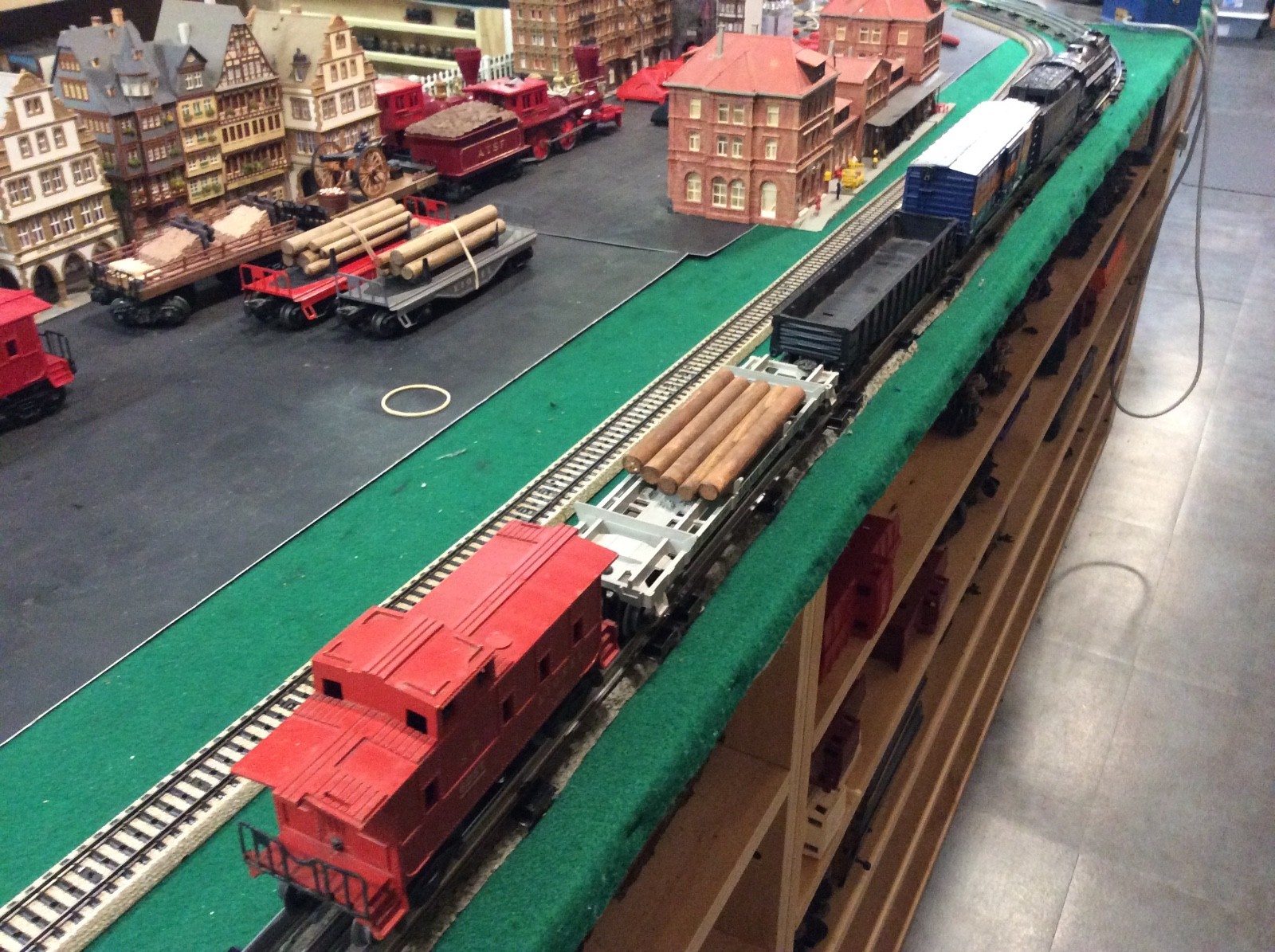 Lionel 1555WS Postwar – Set 2018 Steam Engine Freight Cars O Gauge / 027