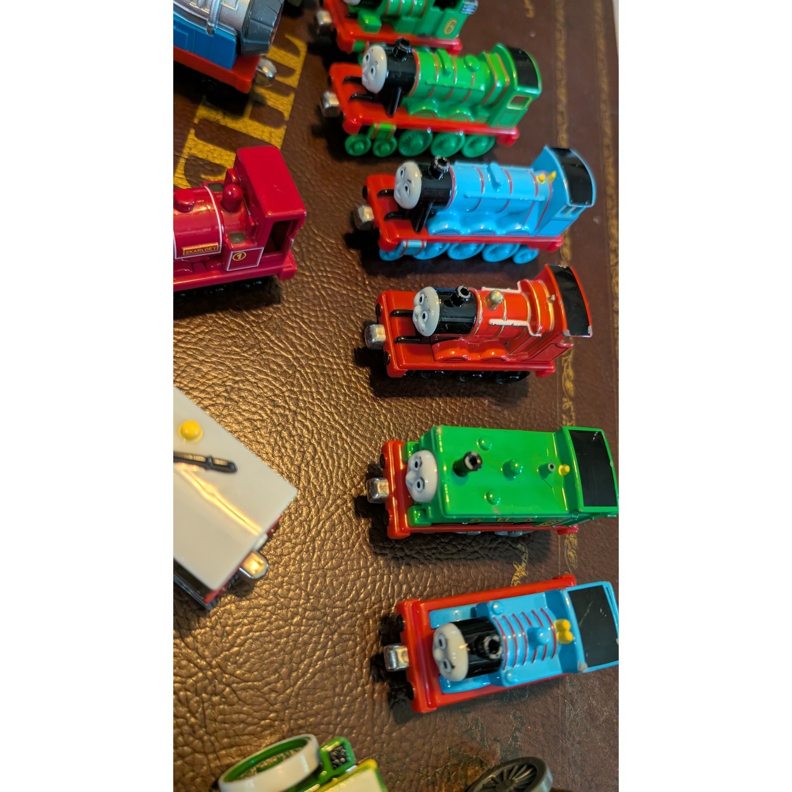 Thomas & Friends Take Along Diecast Train Lot 32 Pc Thomas Percy Harold Carnival