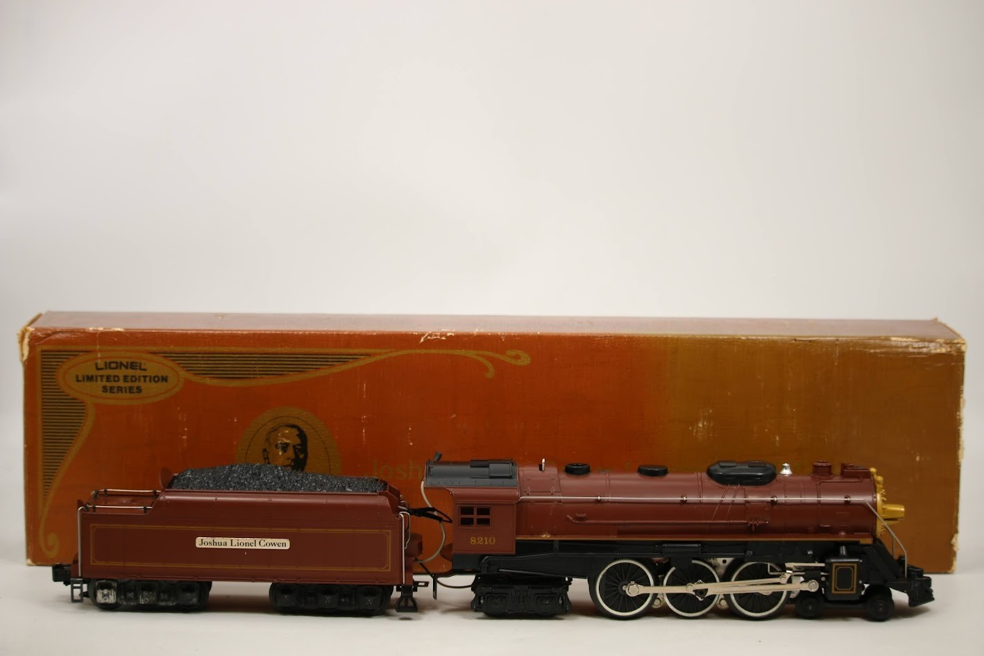 Lionel O Gauge 6-8210 JLC 4-6-4 Hudson w/ Sound Tender Works Box 1:48 Scale