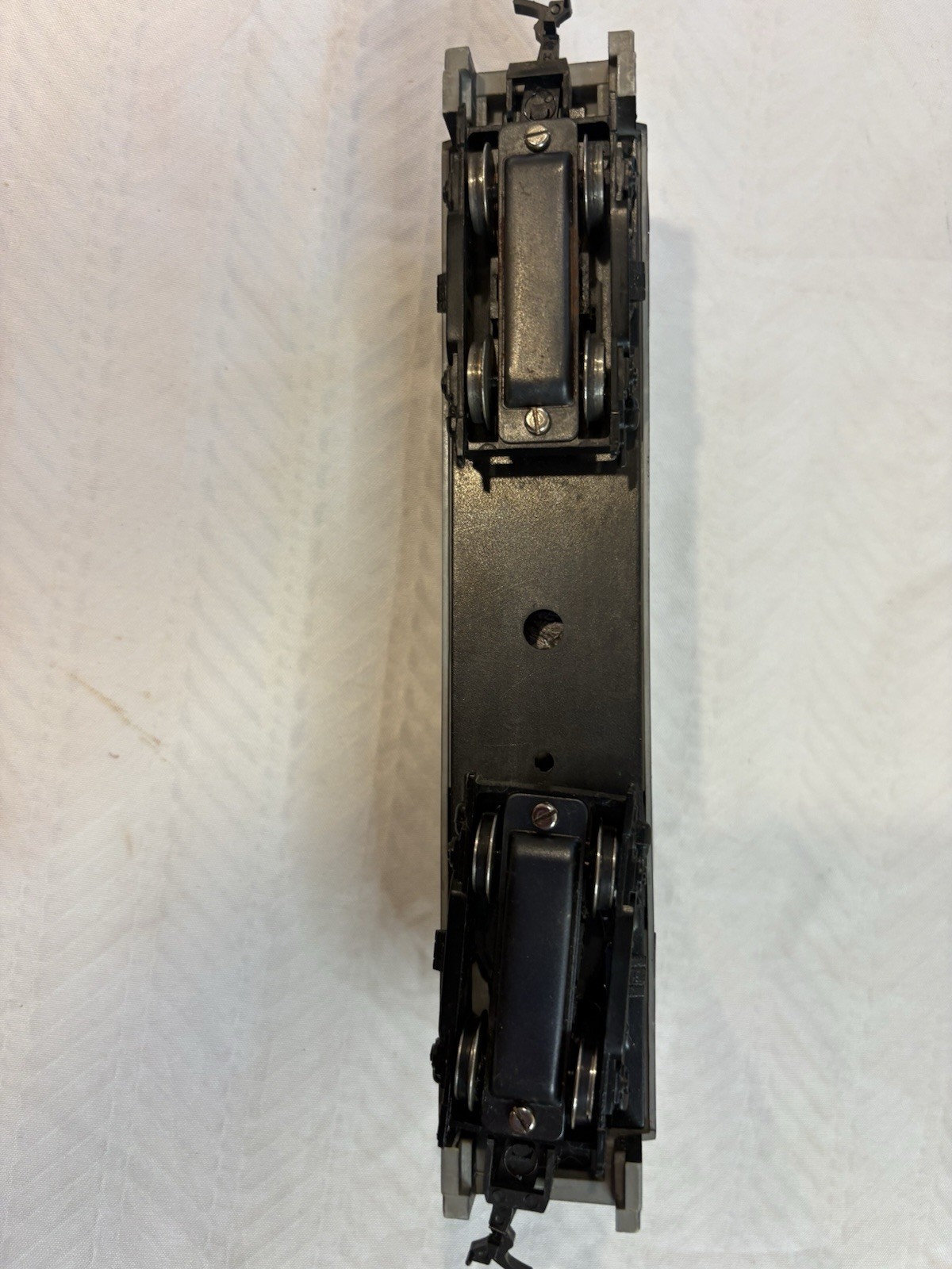 New York Central 8213 HO Locomotive RS-2 And Track Piece. Black. Tested