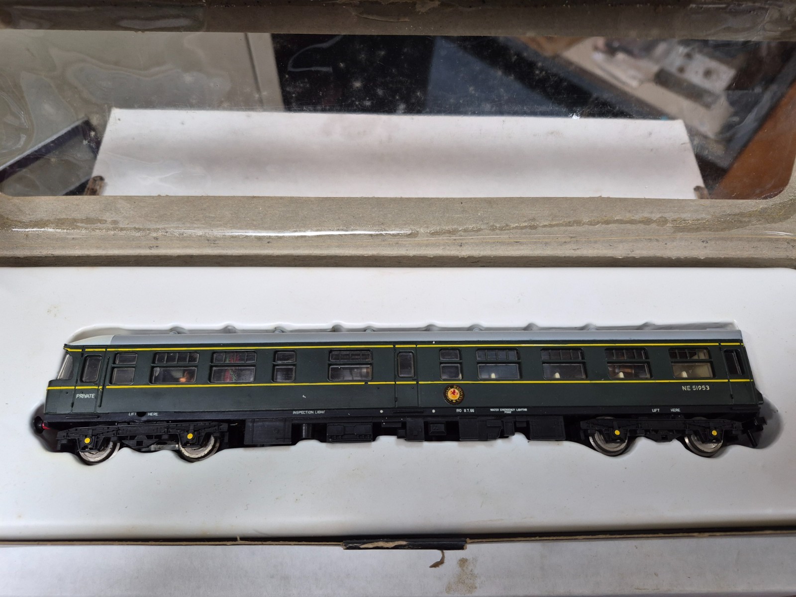 TRIXTRAINS 1178 BRITSH RAIL GREEN CLASS INTERCITY DIESEL BOXED OO SCALE 1:76