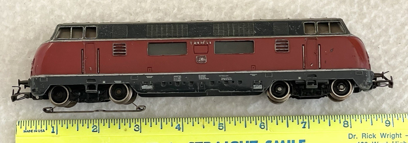 Märklin HO V200060 Deutsche Bahn V200 engine untested. Good vintage condition.