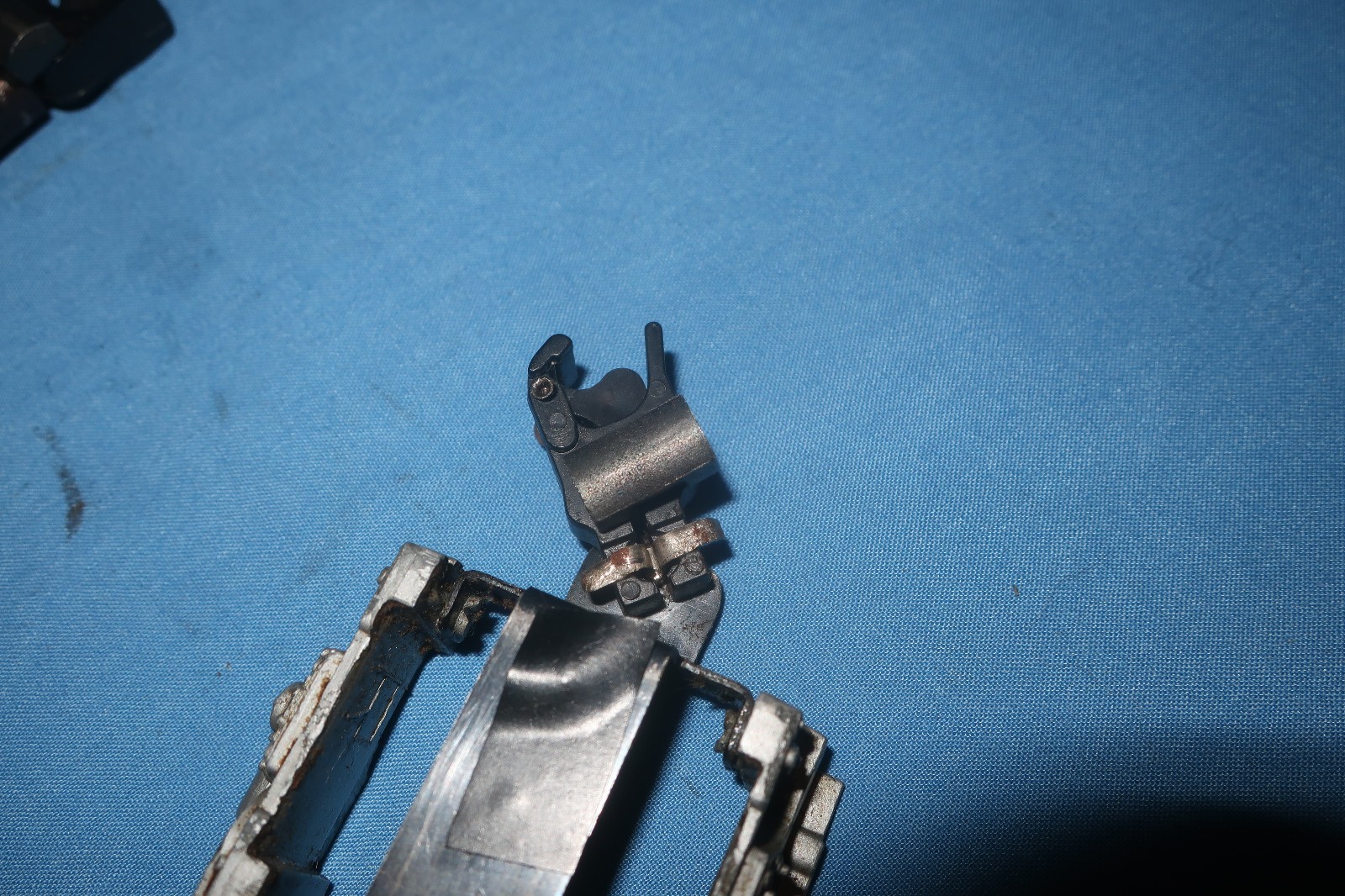 American Flyer Diesel Alco Front & Rear Side Frames w/Knuckle Couplers