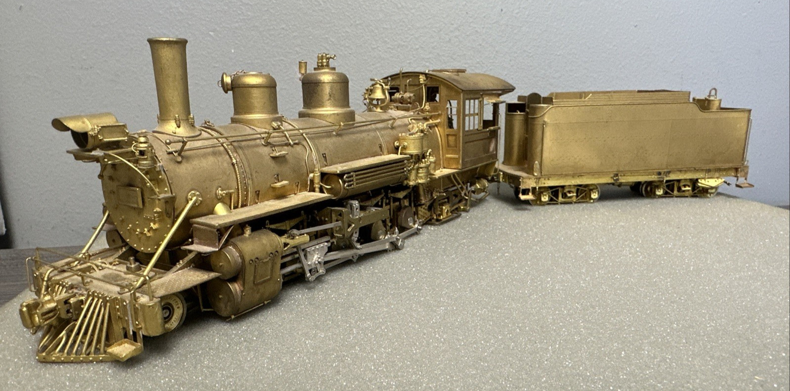 Pacific Fast Mail On3 Brass 2-8-2 K-27 Steam Locomotive D&RGW Unpainted Runs