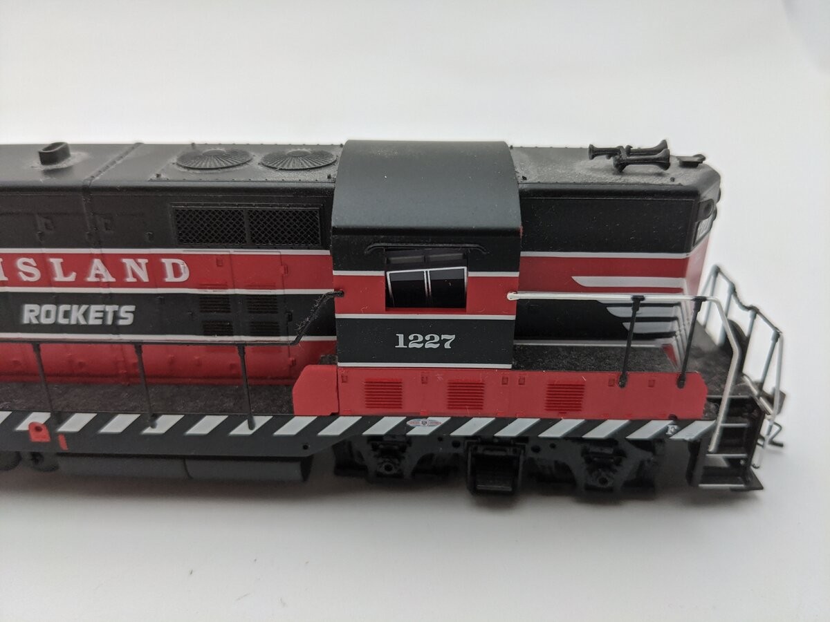 Bachmann 65603 HO Rock Island GP7 Diesel Locomotive #1227 EX/Box