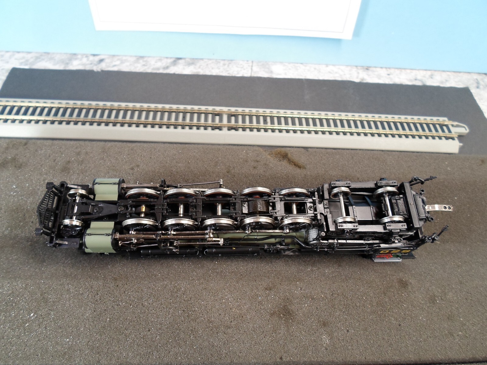 Glacier Park Models T&P I-1-ar Class 2-10-4 #620 Green Boiler Modernized, 1950’s
