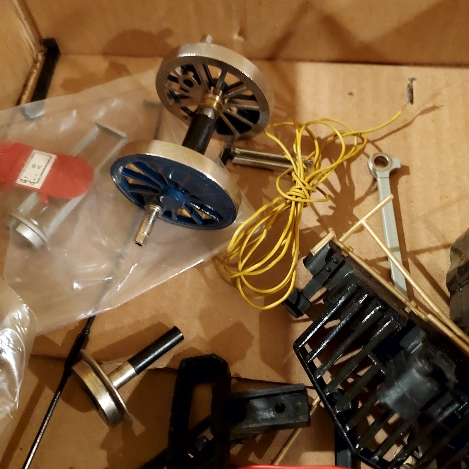 Bachman G Scale Blue Comet Train And Parts For Restoration Or Parts As Is