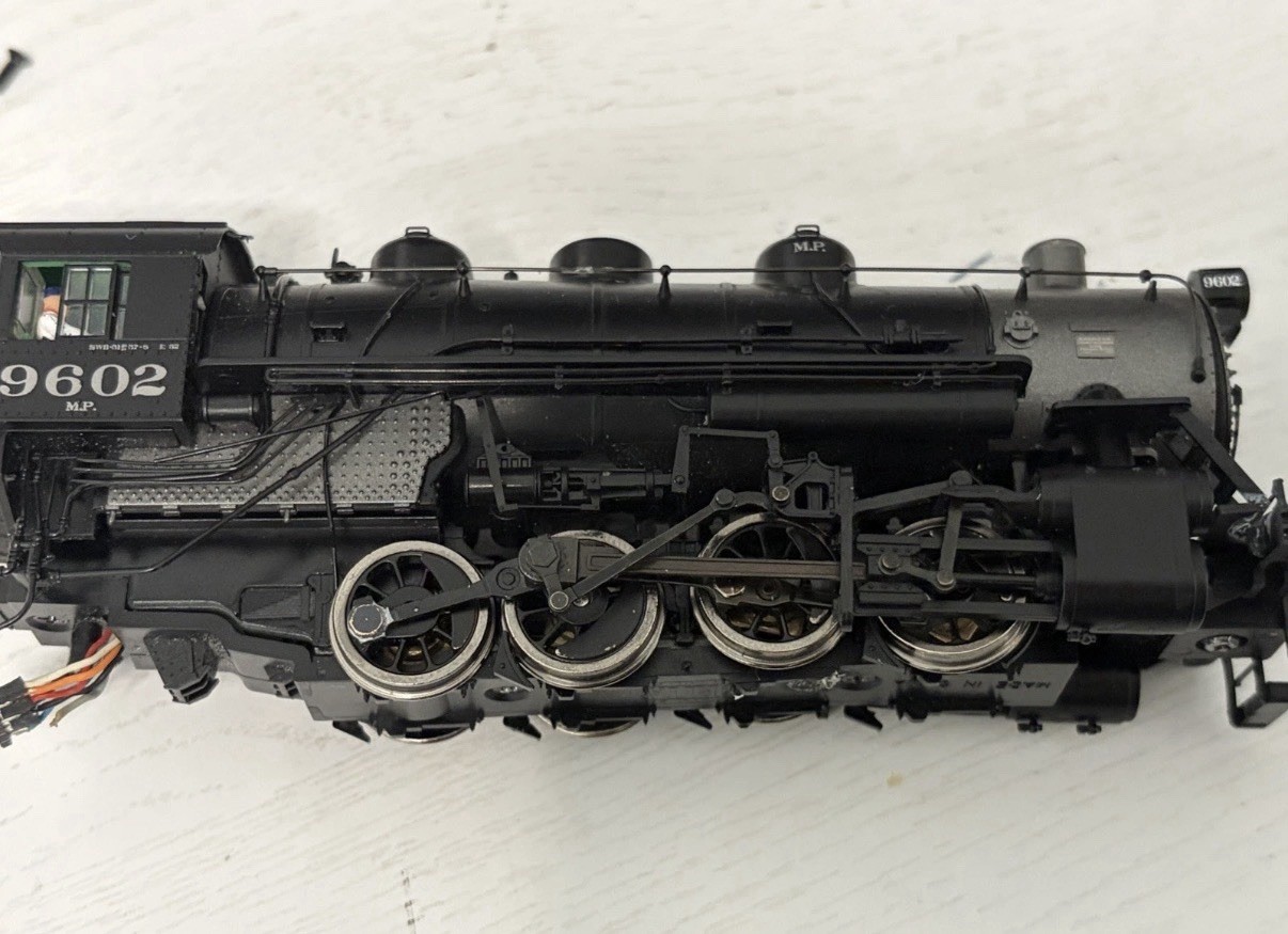 Walthers Porto 2000 0-8-0 Steam Loco Switcher MP #9602 w DCC/SOUND Ho For Parts