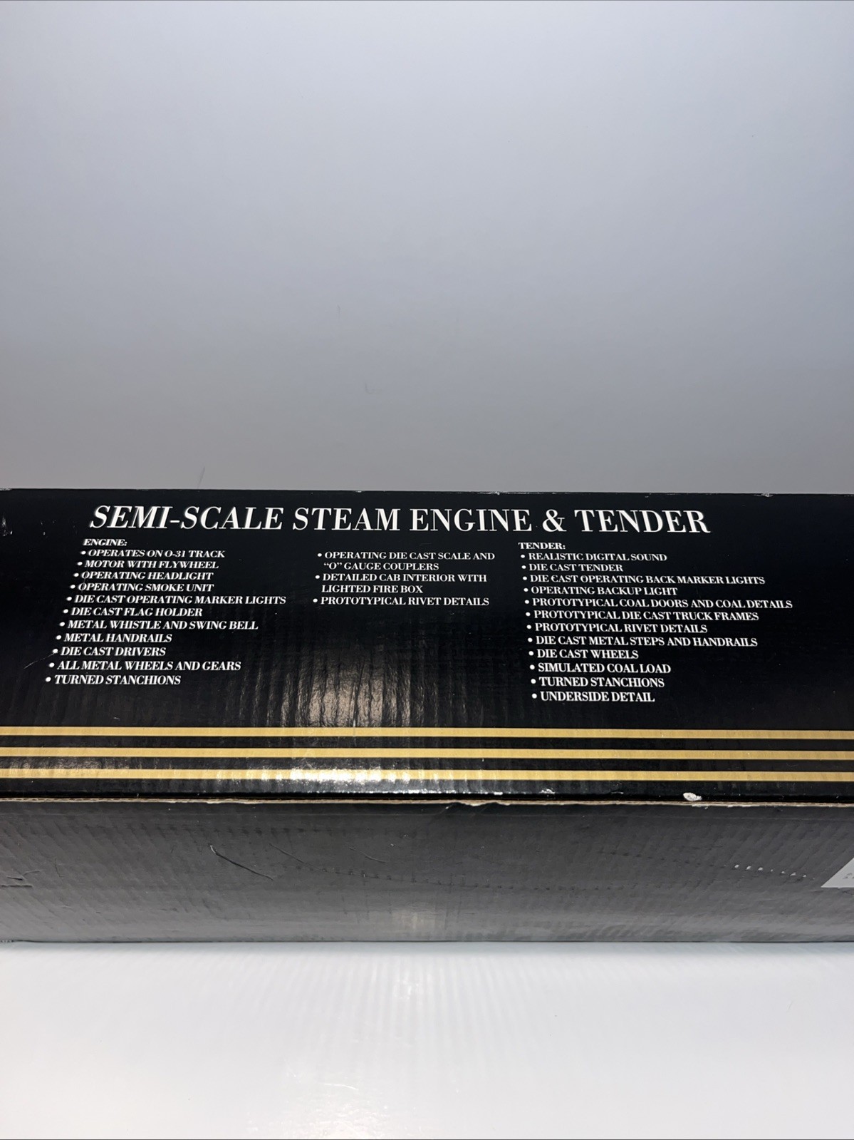 K-Line O Gauge B&A Hudson 4-6-4 Steam Engine Tender w/ RCal Sounds | Fast Ship