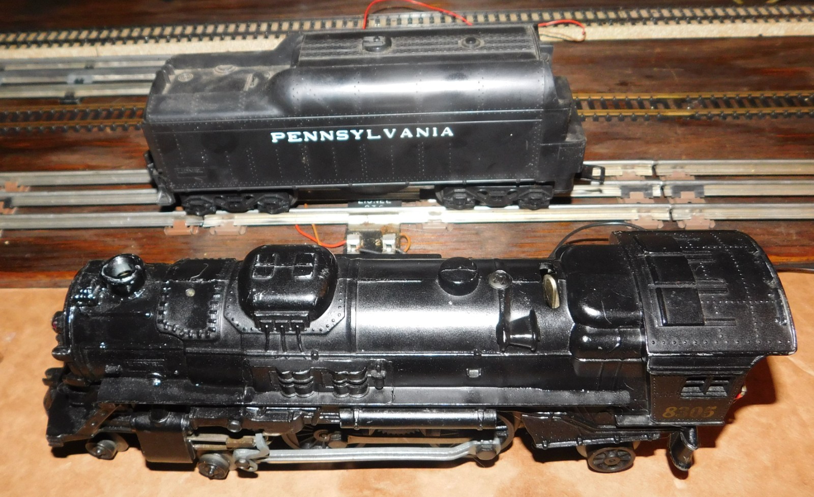 LIONEL 4-4-2 Steam Locomotive ~ PENNSYLVANIA ~ AC Oil-Tender Rd# 8305 – O