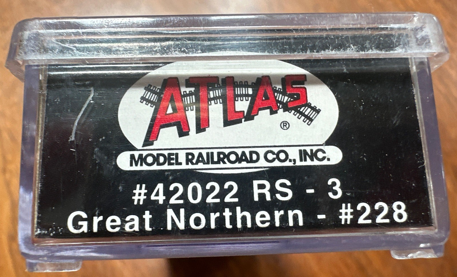 Atlas Classic N Scale Loco #42022 RS-3 Great Northern #228 Tested NOS NY