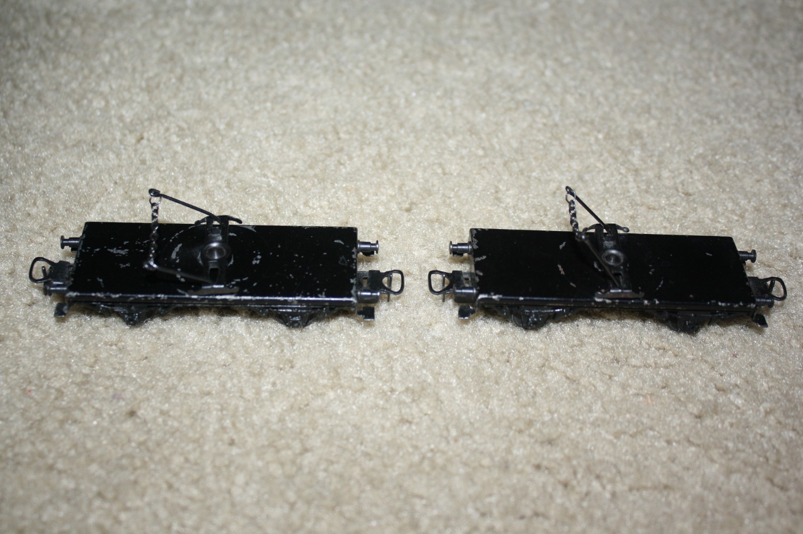 Vintage Marklin HO Scale Train Lot Rolling Stock Made in Germany (10 Pieces)