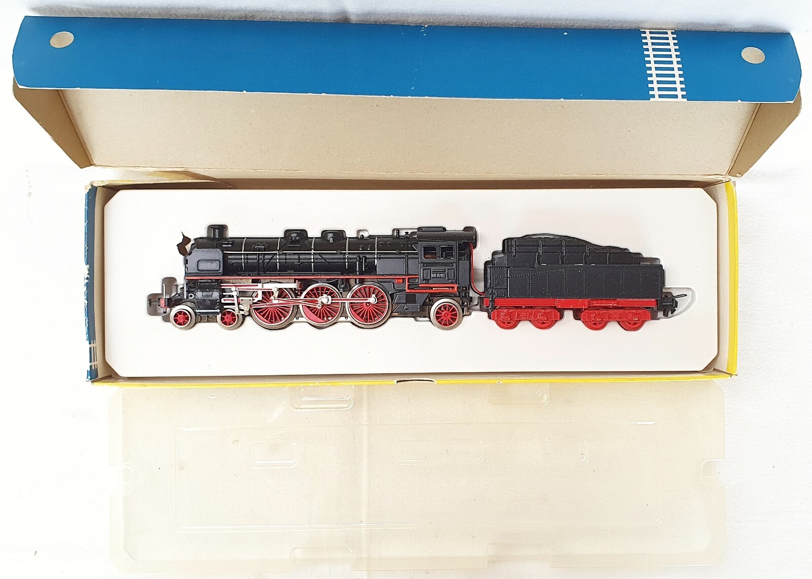 Trix Express International DC 3-Rail HO German DB BR 18 STEAM LOCOMOTIVE MIB`78!