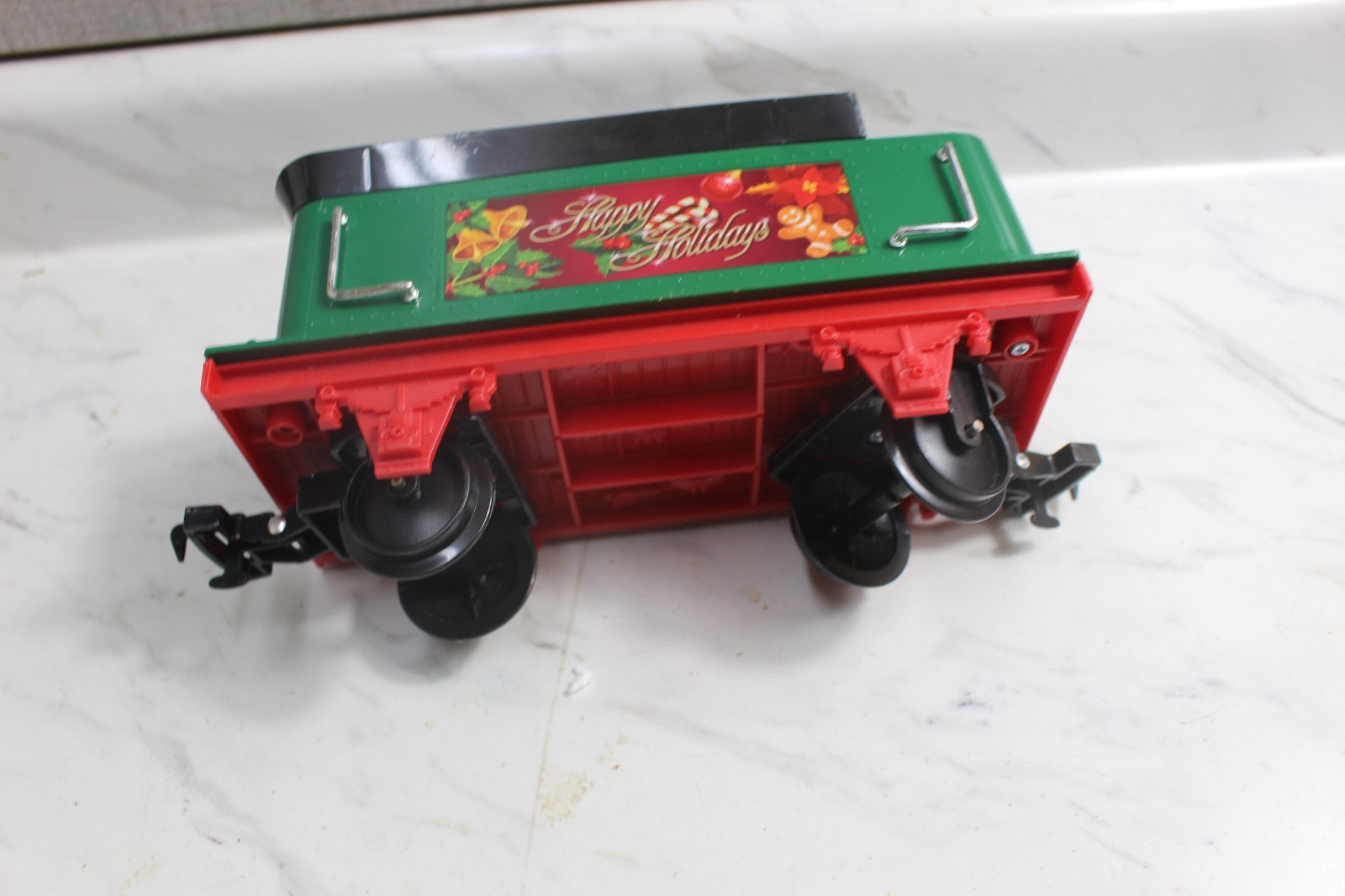EZ TEC Christmas Happy Holidays Express Train coal tender replacement