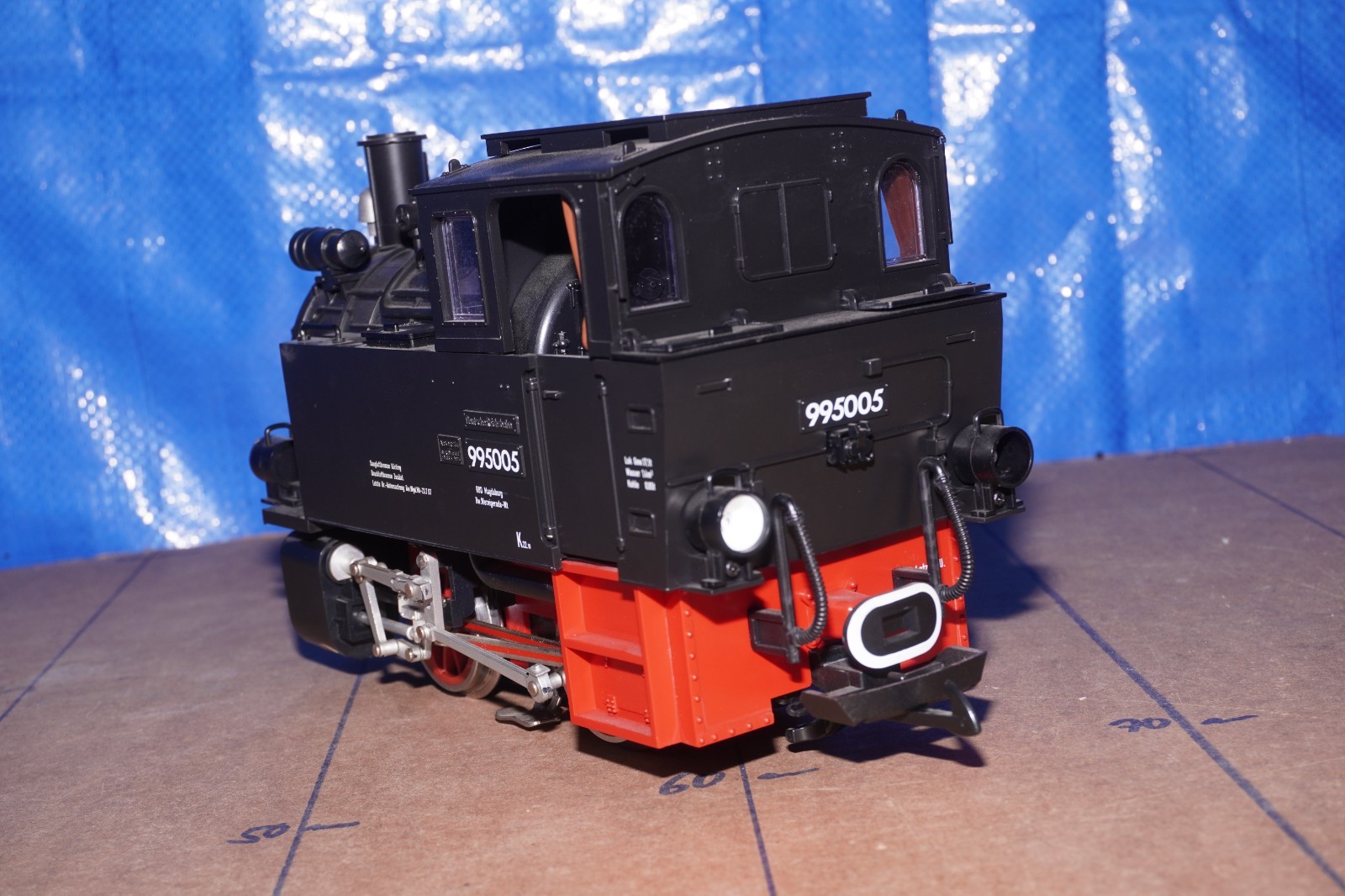 LGB G Spur Damp locomotive BR 99 5005 Digital + Smoke, Green